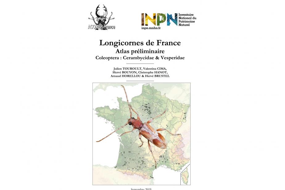 couverture longicornes de France - Atlas préliminaire